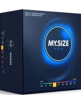 MY SIZE – PRO PRESERVATIVI 53 MM 80 UNIT