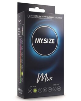MY SIZE – MIX PRESERVATIVI 49 MM 10 UNIT