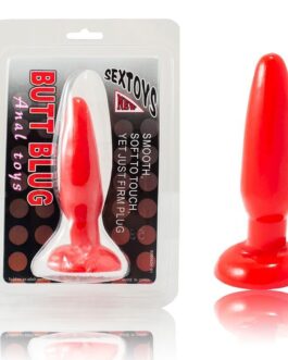 BAILE – PLUG ANALE PICCOLO ROSSO 15 CM