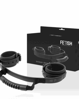 FETISH SUBMISSIVE – MANETTE CON FODERA IN NOPRENE E MANIGLIA