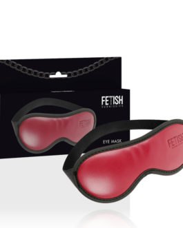 FETISH SUBMISSIVE DARK ROOM – MASCHERA VEGANA IN PELLE CON FODERA IN NEOPRENE
