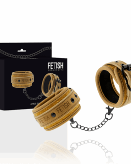 FETISH SOTTOMESSA ORIGINE – FODERA IN NEOPRENE MANICOTTI PER CAVIGLIA IN PELLE VEGANA
