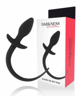 DARKNESS - PLUG ANALE 28 CM IN SILICONE NERO