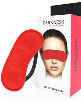 DARKNESS – MASCHERA ROSSA LISCIA