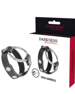 DARKNESS – ANELLO BDSM PER CAZZO E TESTICOLI