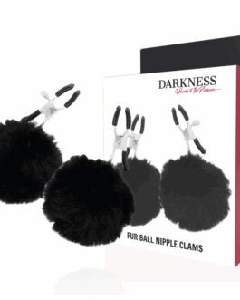 DARKNESS – MORSETTI PER CAPEZZOLI CON POM POM 1