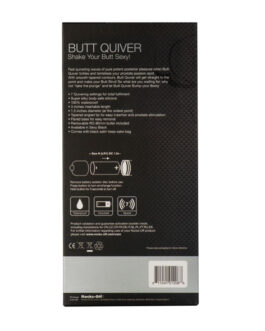 ROCKS-OFF – STIMOLATORE BUTT QUIVER P-POINT 7 VELOCIT NERO