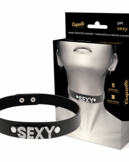COQUETTE CHIC DESIRE – GIROCOLLO SEXY IN PELLE VEGANA