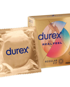DUREX – PRESERVATIVI REAL FEEL 3 UNITÀ