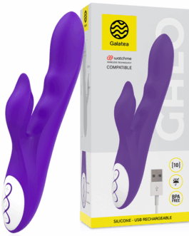GALATEA – GALO VIBRATORE VIOLA + TELECOMANDO WATCHME