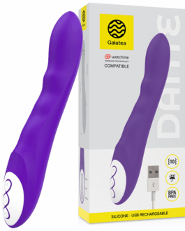GALATEA – DANTE VIBRATORE VIOLA + TELECOMANDO WATCHME