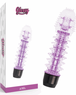 GLOSSY - VIBRATORE AXEL LILLA