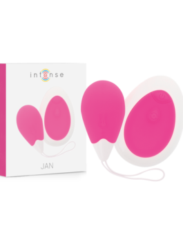 INTENSE – TELECOMANDO VIBRATORE JAN EGG ROSA