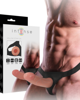 INTENSE – IMBRACATURA CAVA CON DILDO 16 X 3 CM
