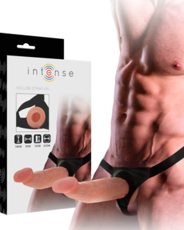 INTENSE – IMBRACATURA CAVA CON DILDO 18 X 3,5 CM