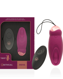 RITHUAL – PRIYA EGG TELECOMANDO G-SPOT + VIBRAZIONE