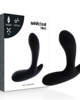 ADDICTED TOYS – MASSAGGIATORE ANALE VIBRAZIONE NERA