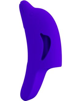 PRETTY LOVE – POTENTE STIMOLATORE DELLE DITA DELPHINI BLU SCURO