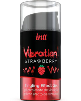 INTT – POTENTE GEL VIBRANTE LIQUIDO STIMOLANTE INTIMO FRAGOLA 15 ML