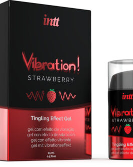 INTT – POTENTE GEL VIBRANTE LIQUIDO STIMOLANTE INTIMO FRAGOLA 15 ML