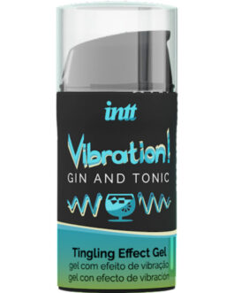 INTT – POTENTE GEL LIQUIDO VIBRATORE STIMOLANTE INTIMO GIN & TONICO 15ML