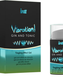 INTT – POTENTE GEL LIQUIDO VIBRATORE STIMOLANTE INTIMO GIN & TONICO 15ML