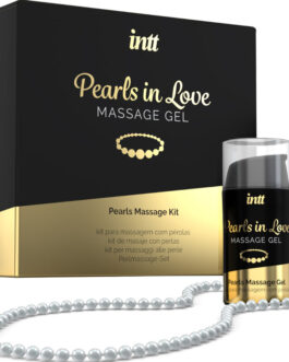 INTT MASSAGE & ORAL SEX – PERLE INNAMORATE CON COLLANA DI PERLE E GEL DI SILICONE