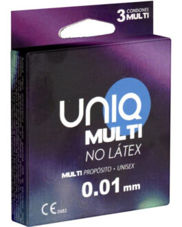 UNIQ – PRESERVATIVO SENZA LATTICE MULTI 3 UNITÀ