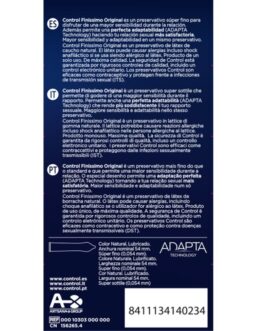 CONTROL – FINISSIMO CONDOMS 12 UNITS