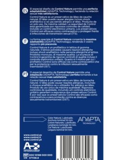 CONTROL – PRESERVATIVI ADAPTA NATURE 6 UNITÀ