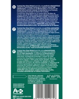 CONTROL – NON STOP RETARD CONDOMS 12 UNITS