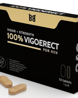 BLACK BULL – 100% VIGOERECT VIGORE + FORZA PER UOMINI 10 COMPRESSE