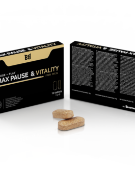 BLACK BULL – MAX PAUSE  VITALITY RETARDANT PER UOMINI 10 CAPSULE