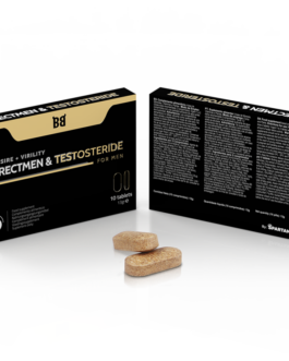 BLACK BULL – POTENZA ERECTMEN E TESTOSTERIDE E TESTOSTERONE PER UOMINI 10 CAPSULE