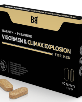 BLACK BULL – VIGORMEN  CLIMAX EXPLOSION MAGGIORE PIACERE PER GLI UOMINI 10 CAPSULE