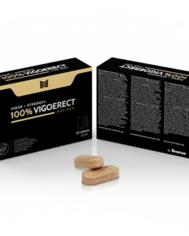 BLACK BULL – 100% VIGOERECT VIGORE + FORZA PER UOMINI 20 COMPRESSE