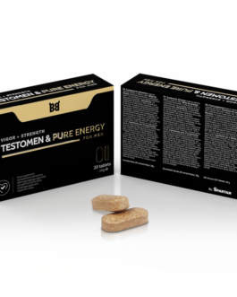 BLACK BULL – TESTOMEN E POTENZIATORE DI ENERGIA PURA PER UOMINI 20 CAPSULE