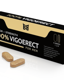 BLACK BULL – 100% VIGOERECT VIGORE + FORZA PER UOMINI 4 COMPRESSE