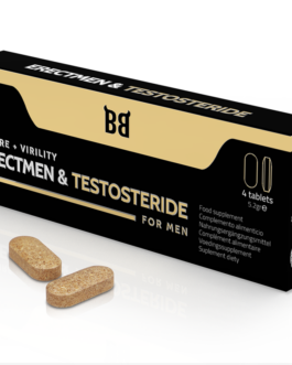BLACK BULL – POTENZA ERECTMEN E TESTOSTERIDE E TESTOSTERONE PER UOMINI 4 CAPSULE