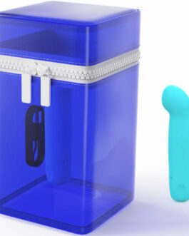 B SWISH – VIBRATORE RICARICABILE IN SILICONE BLU BCUTE CURVE INFINITE CLASSIC EDIZIONE LIMITATA