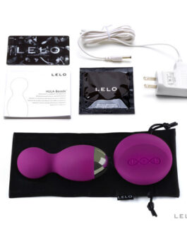 LELO – DISTINTIVO HULA BALLS ROSA PROFONDO