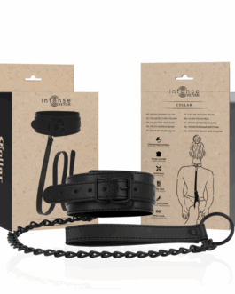 INTENSE – FETISH COLLARE IN PELLE VEGANA