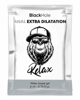 BLACK HOLE – GEL A BASE D’ACQUA EXTRA DILATAZIONE 6 ML MONODOSE