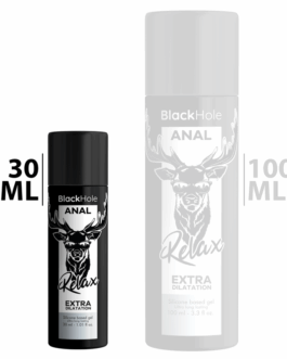 BLACK HOLE – GEL DILATAZIONE ANALE A BASE DI SILICONE 30 ML