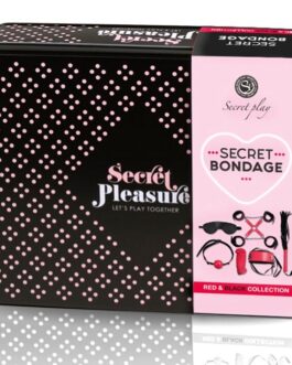 SECRETPLAY – BDSM SET 6 PCS ROSSA COLLECTION