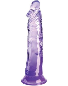 KING COCK – CLEAR PENE REALISTICO 19.7 CM VIOLA