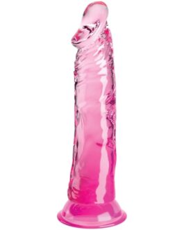 KING COCK – CLEAR PENE REALISTICO 19.7 CM ROSA