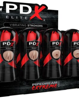 PDX ELITE - SET STROKER 12 UNIT: 6X VAGINA, 3X ANO, 3X BOCCA