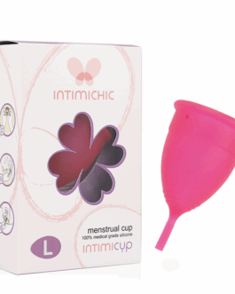 INTIMICHIC – COPPA MESTRUALE IN SILICONE GRADO MEDICO – TAGLIA L
