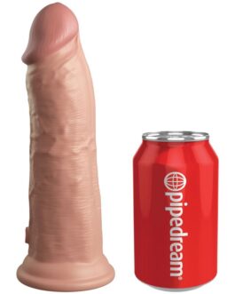 KING COCK - ELITE DILDO REALISTICO VIBRANTE E SILICONE 20.3 CM